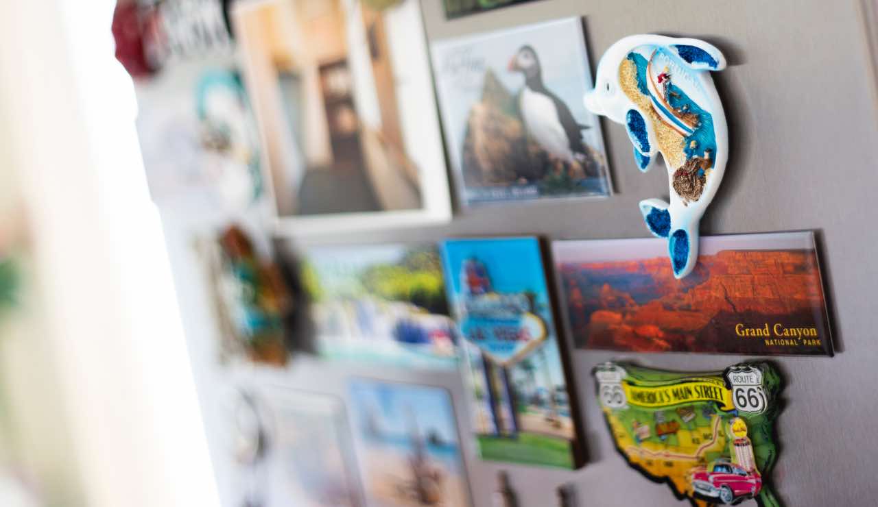 Calamite Frigo Personalizzate 4 Calamite Personalizzate Con Foto - Regalo Originale Per Frigo Frigo Retro