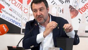 Matteo Salvini - ANSA - Zapster.it